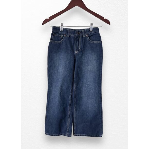 NWT LL Bean Girls' Wide Leg Jeans, Size 8 - Picture 8 of 8